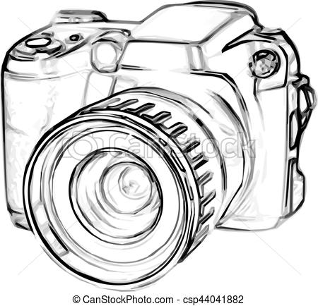 appareil photo dessin