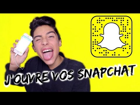 ouvre snapchat